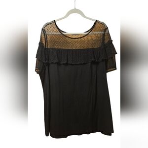 Lane Bryant lacey top